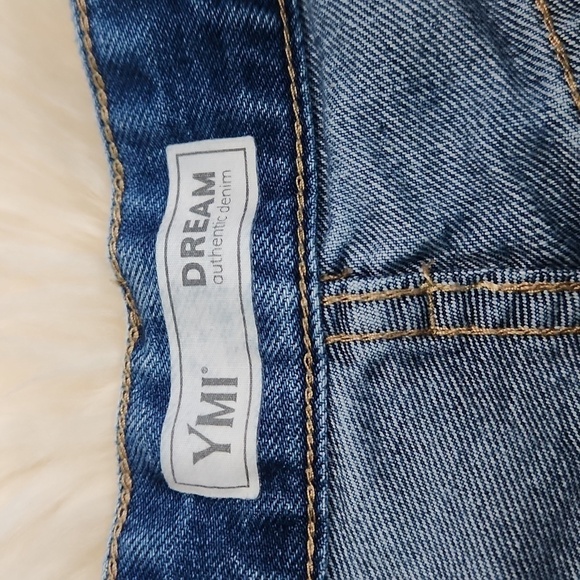 YMI Wide Leg Distressed Jean's - Picture 4 of 6